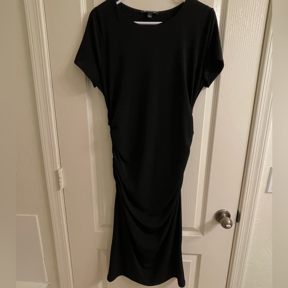 INC International Concepts Black Midi Dress